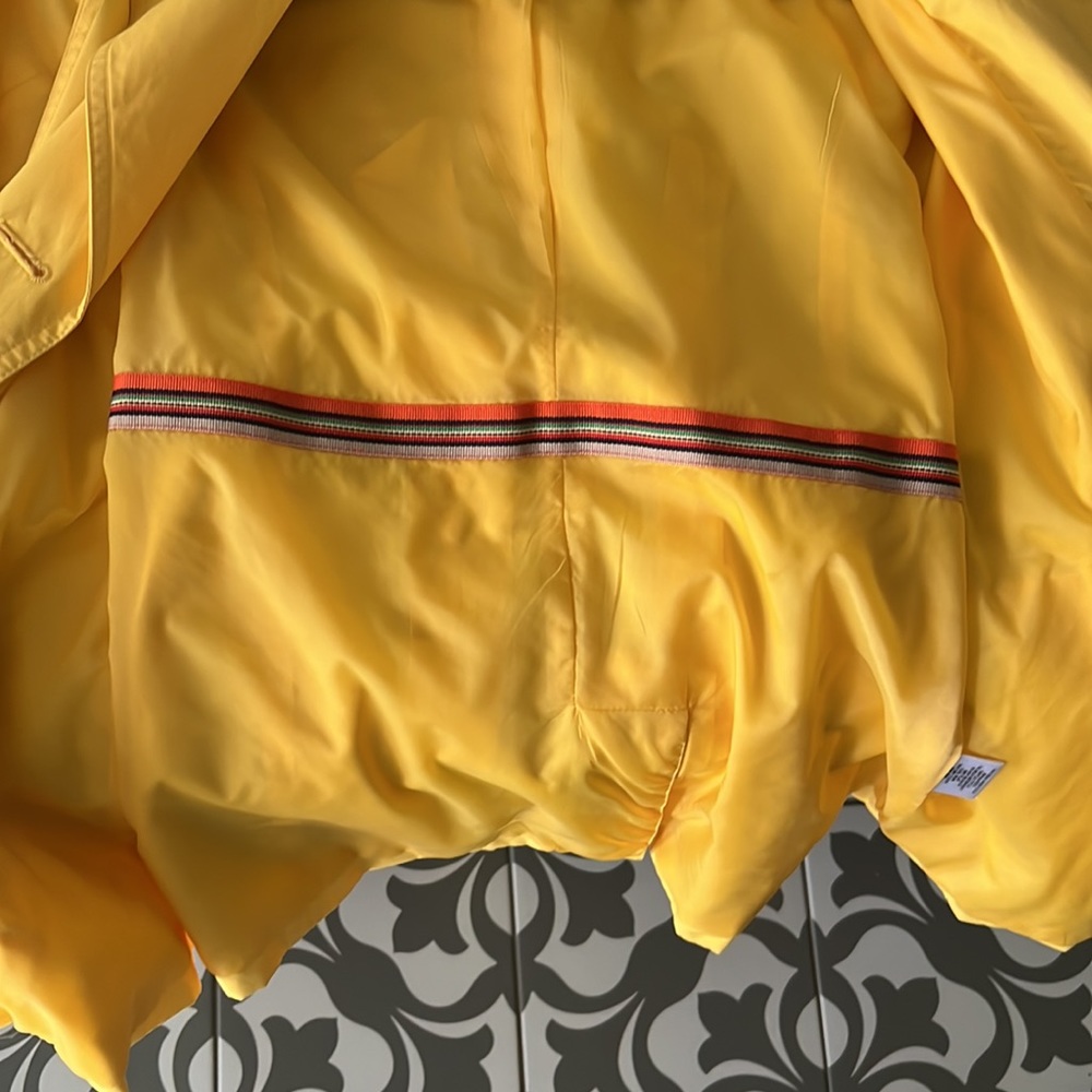 Talbots Petite Yellow Rain Jacket - image 7
